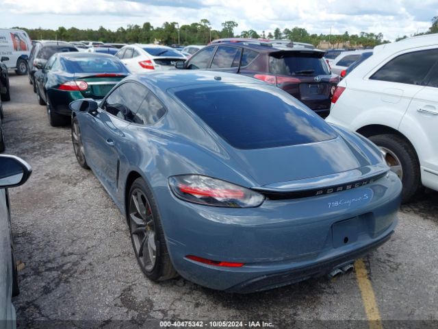 WP0AB2A83HS285114 Porsche 718 Cayman S