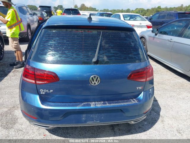3VWG17AUXJM264201 Volkswagen Golf Tsi S/tsi Se
