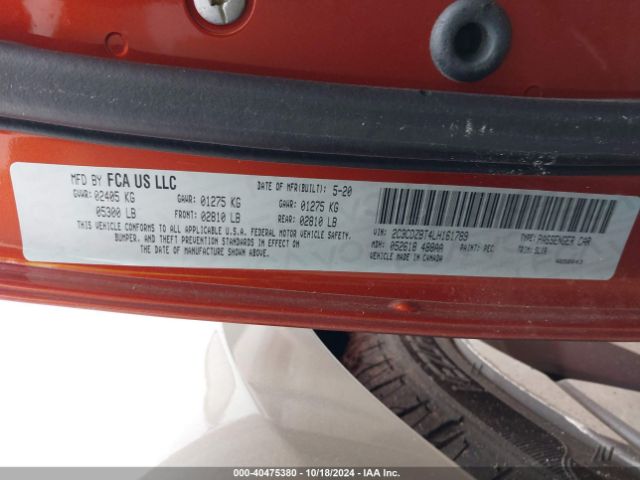 2C3CDZBT4LH161789 Dodge Challenger R/t