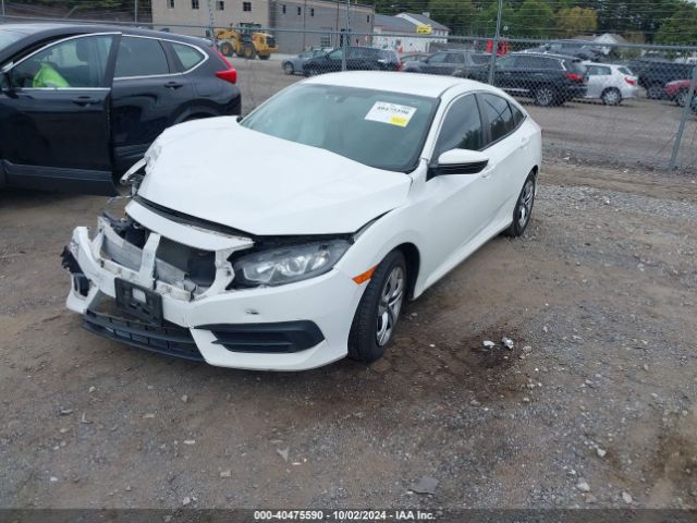 Honda Civic Lx 2016 19XFC2F5XGE205701 Image 2