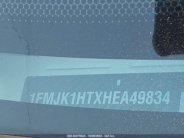 1FMJK1HTXHEA49834 Ford Expedition El Xlt