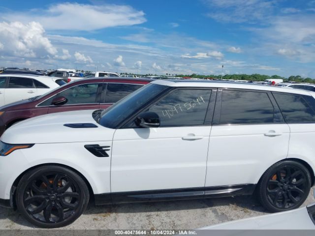 SALWR2SU3NA231352 Land Rover Range Rover Sport Hse Silver Edition Mhev