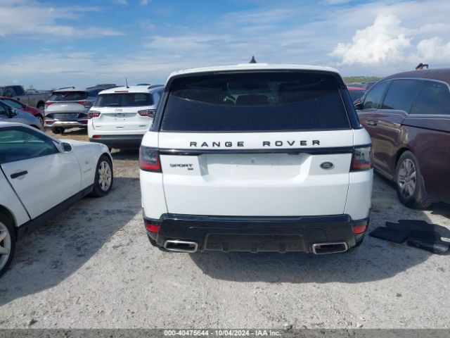 SALWR2SU3NA231352 Land Rover Range Rover Sport Hse Silver Edition Mhev