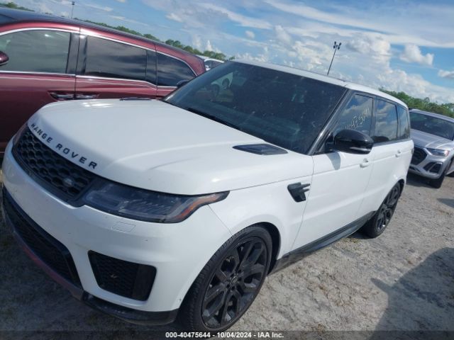 SALWR2SU3NA231352 Land Rover Range Rover Sport Hse Silver Edition Mhev
