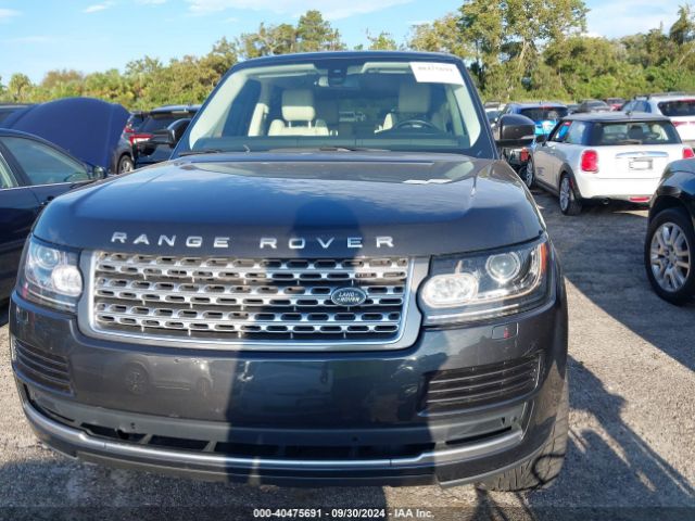 SALGS2VFXFA208822 Land Rover Range Rover 3.0l V6 Supercharged Hse