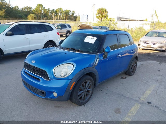 2013 MINI COUNTRYMAN WMWZC3C54DWP22370 Photo 1