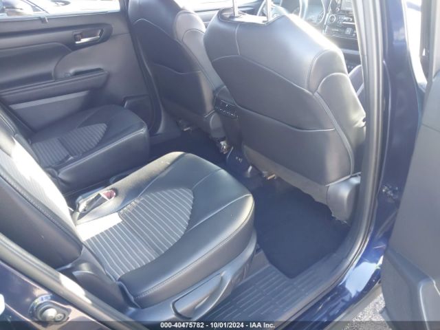 5TDLZRAH4MS031623 Toyota Highlander Xse