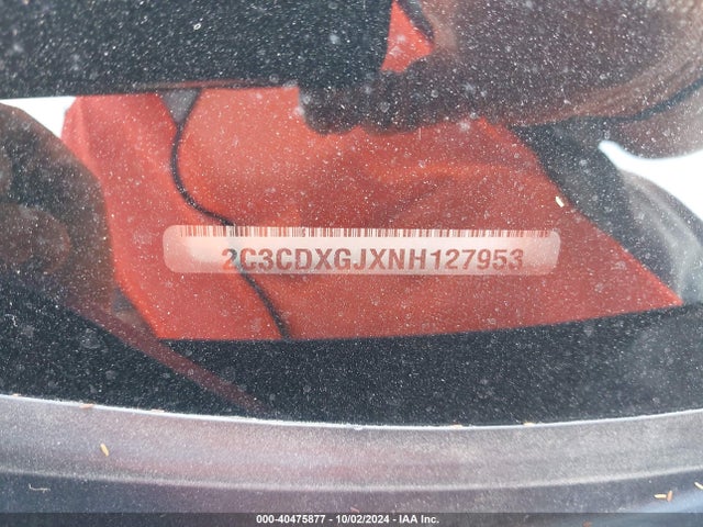 2C3CDXGJXNH127953 Dodge Charger Scat Pack