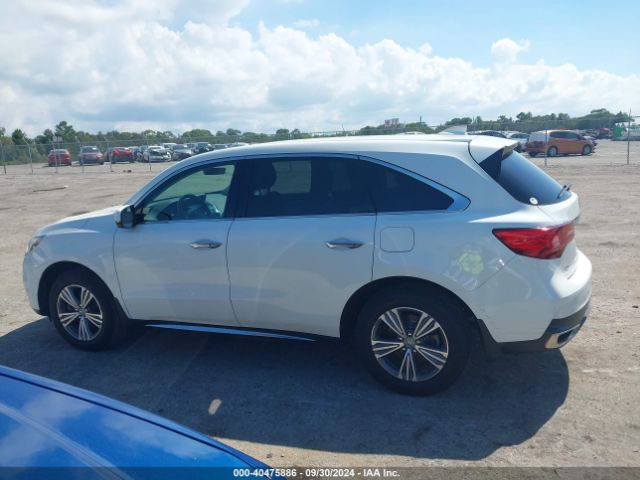 5J8YD3H39KL010262 Acura Mdx Standard