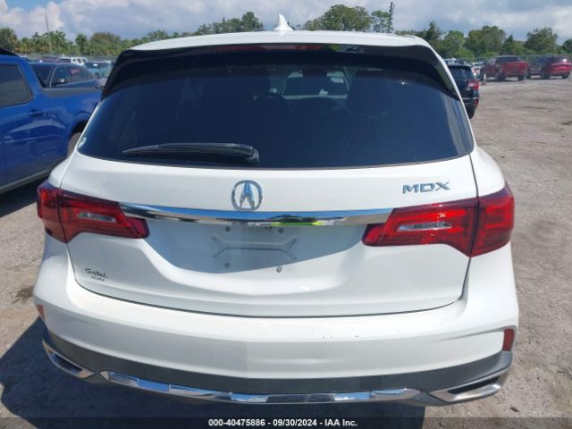 5J8YD3H39KL010262 Acura Mdx Standard