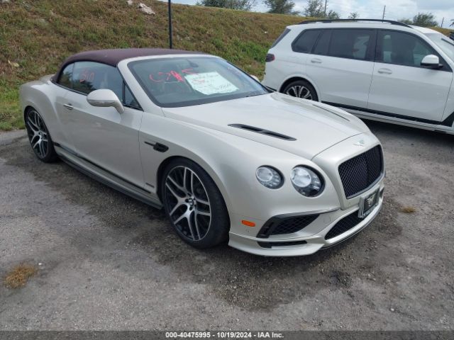 2018 BENTLEY CONTINENTAL GT SCBGB3ZA6JC066481