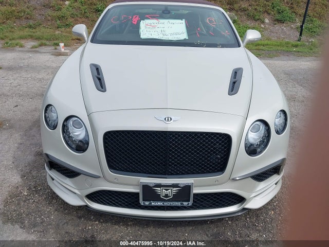 SCBGB3ZA6JC066481 Bentley Continental Gt Supersports