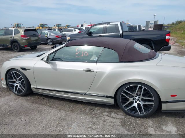 SCBGB3ZA6JC066481 Bentley Continental Gt Supersports