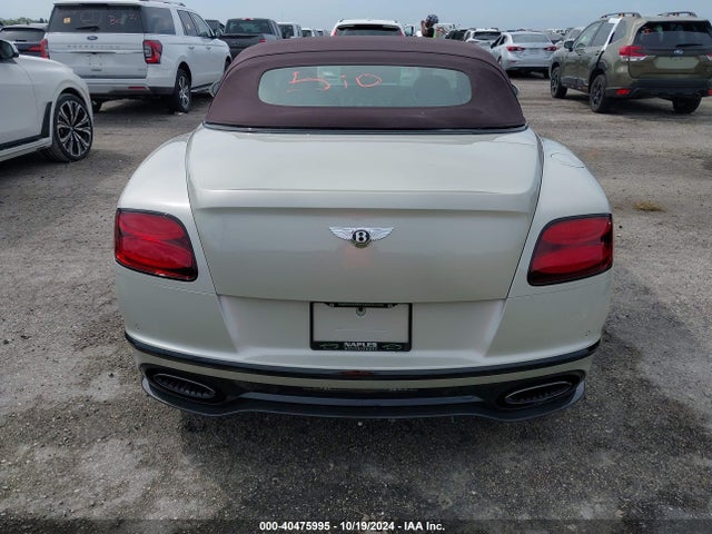 SCBGB3ZA6JC066481 Bentley Continental Gt Supersports