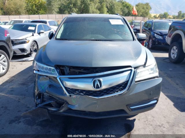 5FRYD4H8XFB007328 Acura Mdx Advance Pkg W/entertainment Pkg