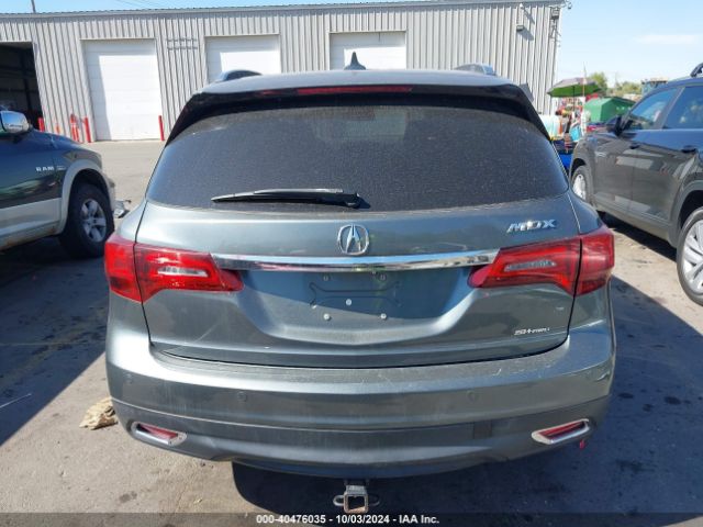 5FRYD4H8XFB007328 Acura Mdx Advance Pkg W/entertainment Pkg
