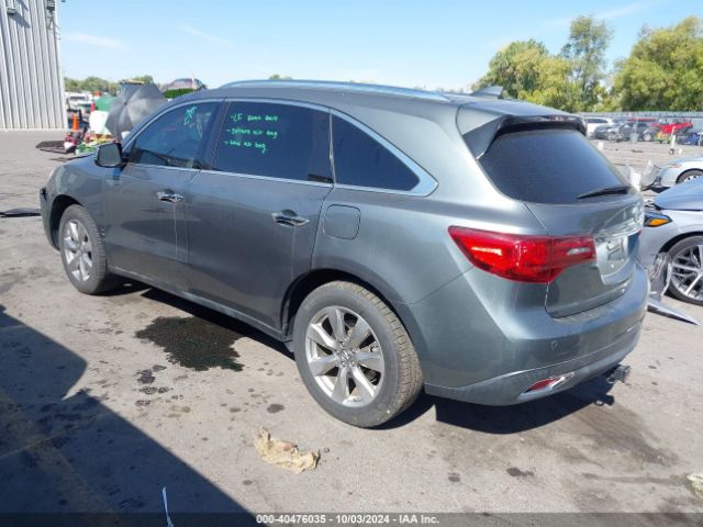 5FRYD4H8XFB007328 Acura Mdx Advance Pkg W/entertainment Pkg