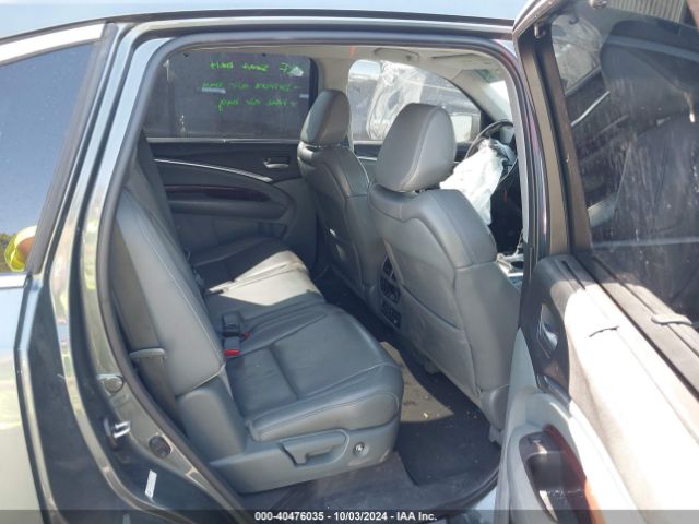 5FRYD4H8XFB007328 Acura Mdx Advance Pkg W/entertainment Pkg