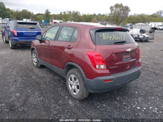 3GNCJKSB0GL264070 Chevrolet Trax 1ls