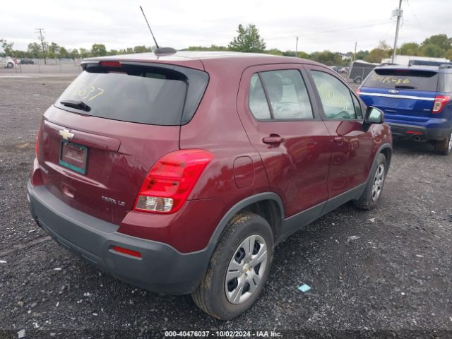 3GNCJKSB0GL264070 Chevrolet Trax 1ls