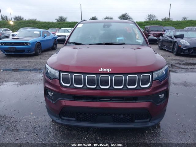 3C4NJCBB8NT113031 Jeep Compass Latitude Fwd