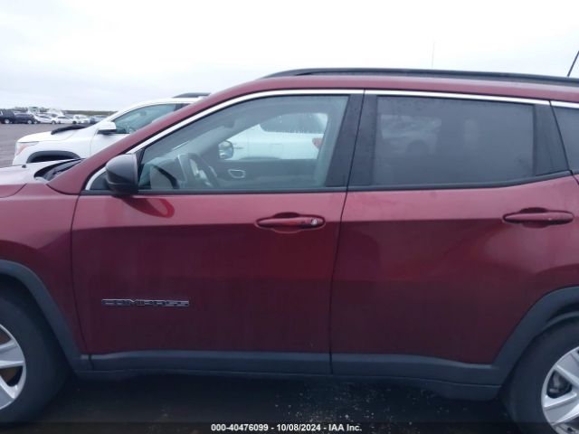 3C4NJCBB8NT113031 Jeep Compass Latitude Fwd