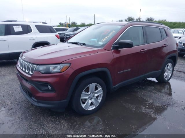 3C4NJCBB8NT113031 Jeep Compass Latitude Fwd