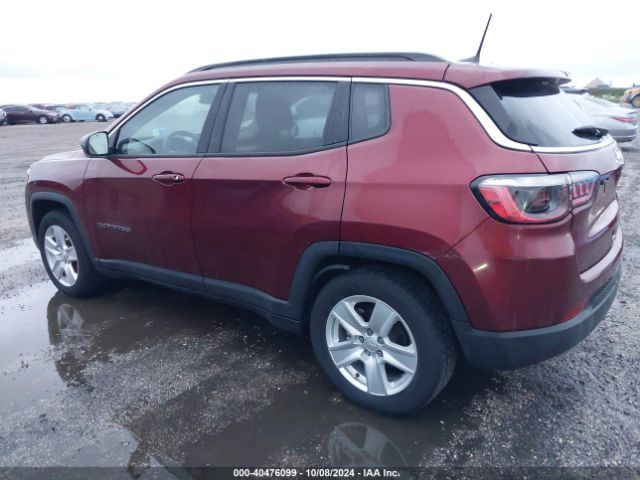 3C4NJCBB8NT113031 Jeep Compass Latitude Fwd