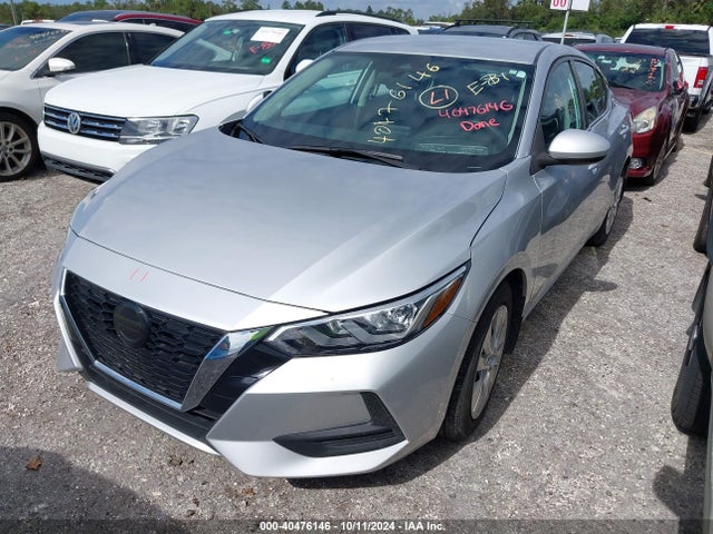 Nissan Sentra S Xtronic Cvt 2022 3N1AB8BVXNY279012 Image 2