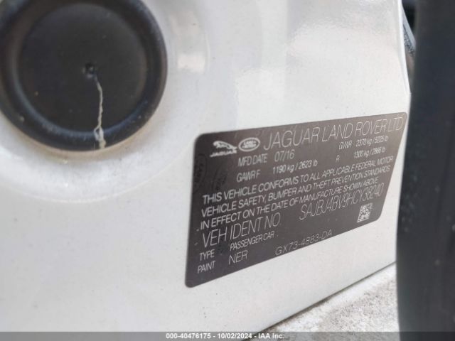 2017 JAGUAR XF SAJBJ4BV9HCY38240 Photo 8