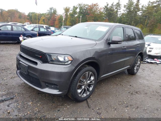 1C4RDJDG5KC780619 Dodge Durango Gt Plus Awd