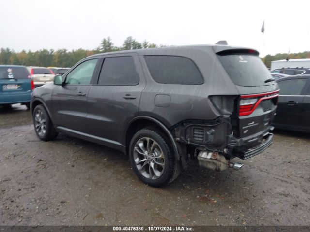 1C4RDJDG5KC780619 Dodge Durango Gt Plus Awd