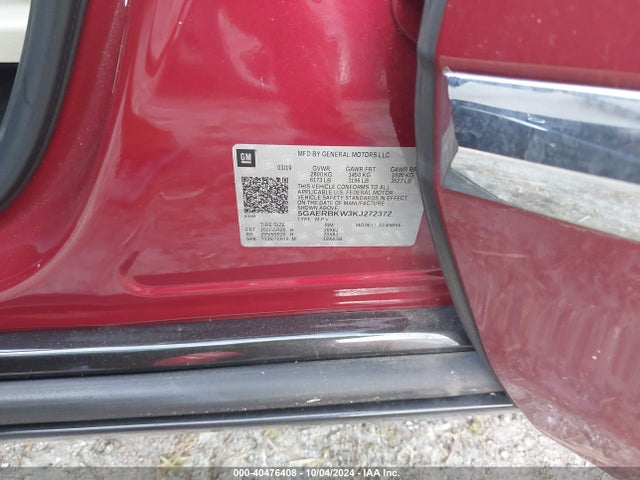 5GAERBKW3KJ272372 Buick Enclave Fwd Essence