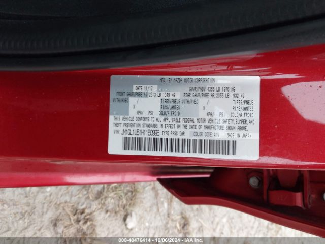 JM1GL1U51H1150996 Mazda Mazda6 Sport