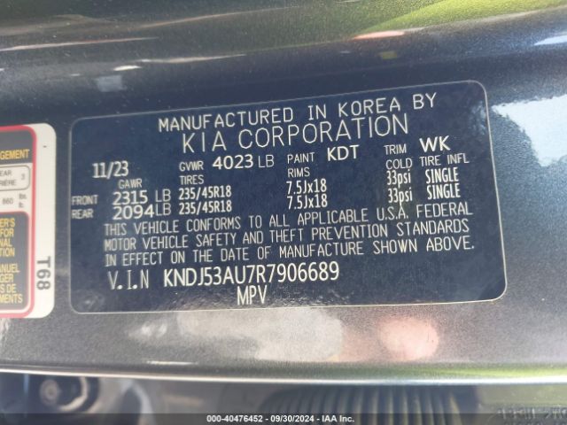 KNDJ53AU7R7906689 KIA Soul Gt-line