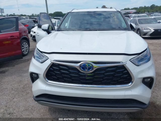 5TDEBRCH9PS118061 Toyota Highlander Hybrid Platinum