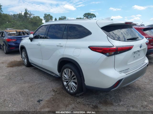 5TDEBRCH9PS118061 Toyota Highlander Hybrid Platinum