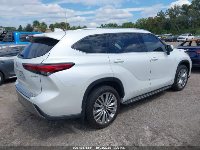 5TDEBRCH9PS118061 Toyota Highlander Hybrid Platinum