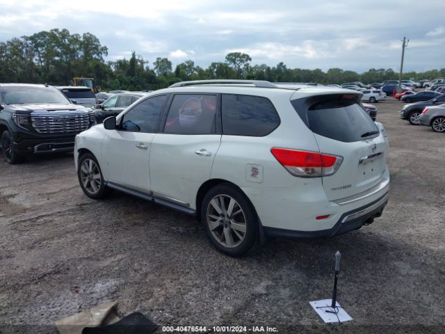 5N1AR2MN0FC685020 Nissan Pathfinder Platinum