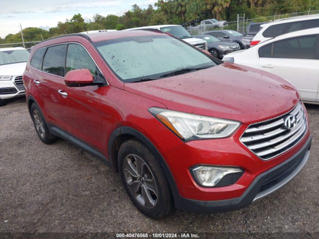 KM8SM4HF2GU158612 Hyundai Santa Fe Se