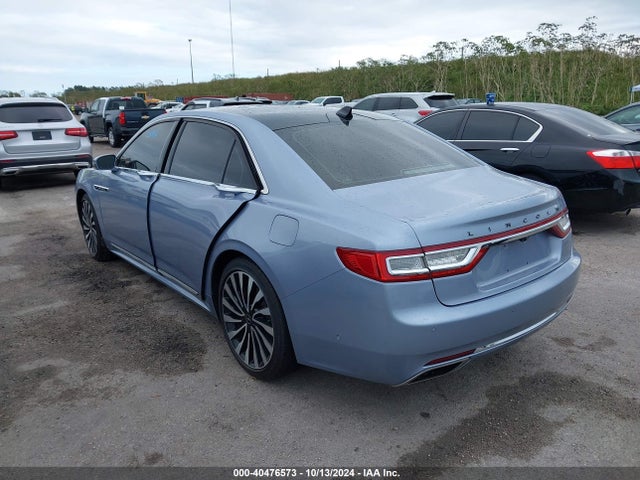 1LN6L9AP9L5606384 Lincoln Continental Black Label