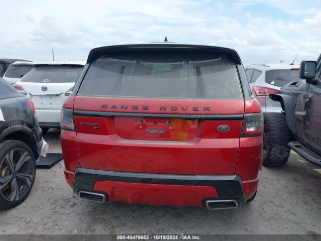 SALWS2SU6KA867876 Land Rover Range Rover Sport Hst Mhev