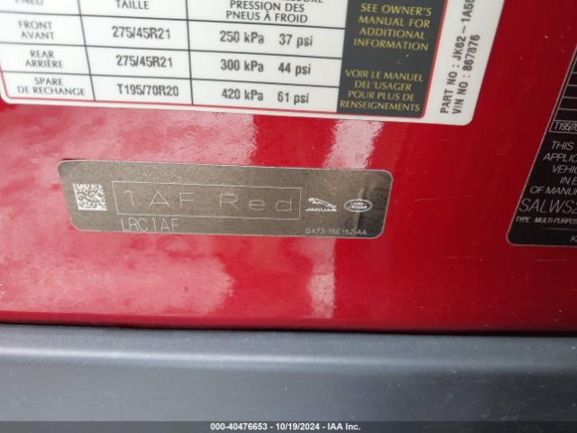 SALWS2SU6KA867876 Land Rover Range Rover Sport Hst Mhev