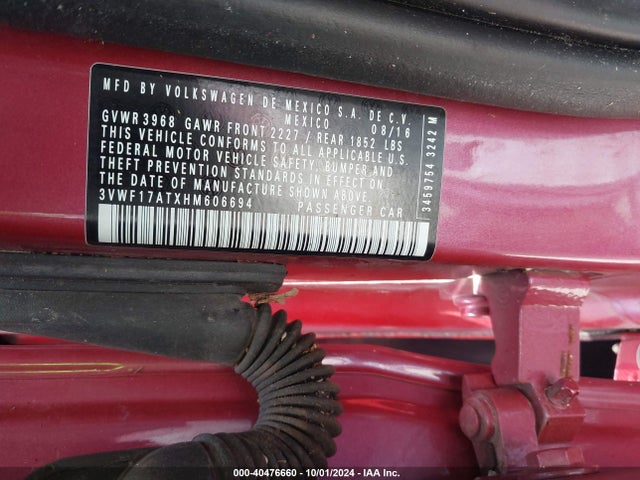 3VWF17ATXHM606694 Volkswagen Beetle #pinkbeetle/1.8t Classic/1.8t S