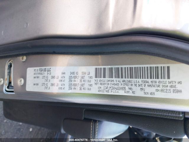 1C4PJMCB0HW520935 Jeep Cherokee Latitude 4x4
