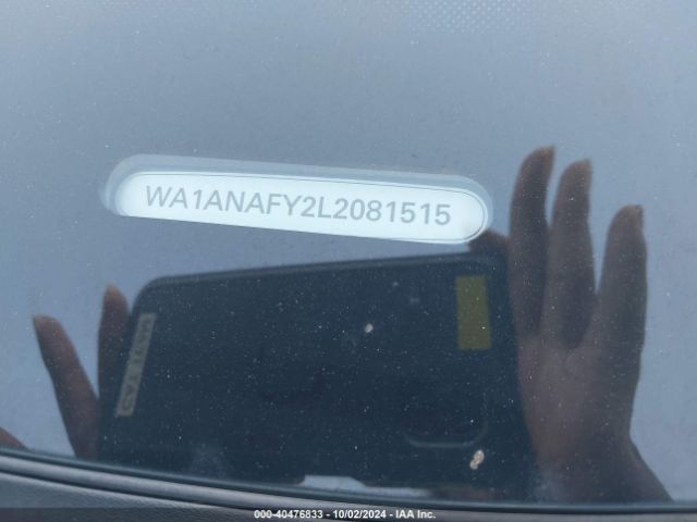 WA1ANAFY2L2081515 Audi Q5 Premium 45 Tfsi Quattro S Tronic
