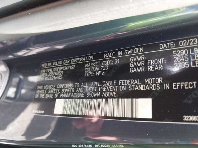 YV4L12DF6P1347497 Volvo Xc60 B5 Ultimate Bright Theme