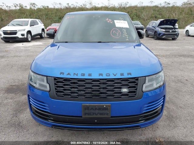 SALGS2REXKA563937 Land Rover Range Rover 5.0l V8 Supercharged