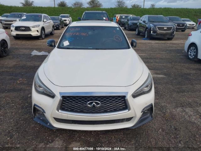 JN1FV7AP9JM460951 Infiniti Q50 3.0t Red Sport 400