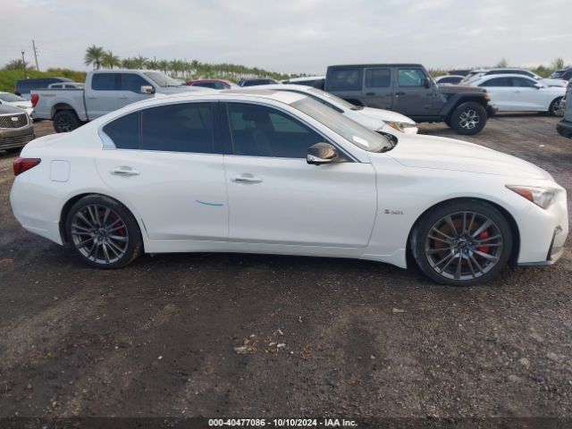 JN1FV7AP9JM460951 Infiniti Q50 3.0t Red Sport 400